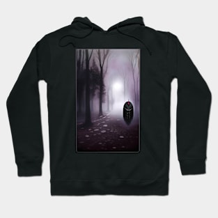 Mothman in woods Hoodie